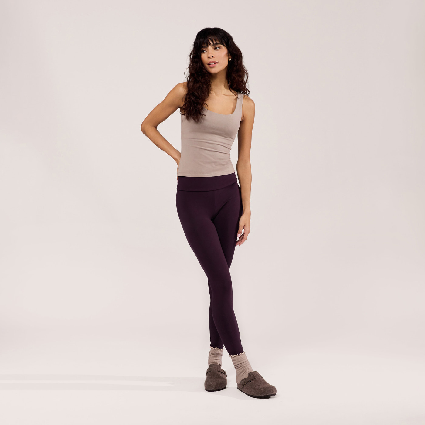 Leichtes Alltags-Tank-Top  - Stone