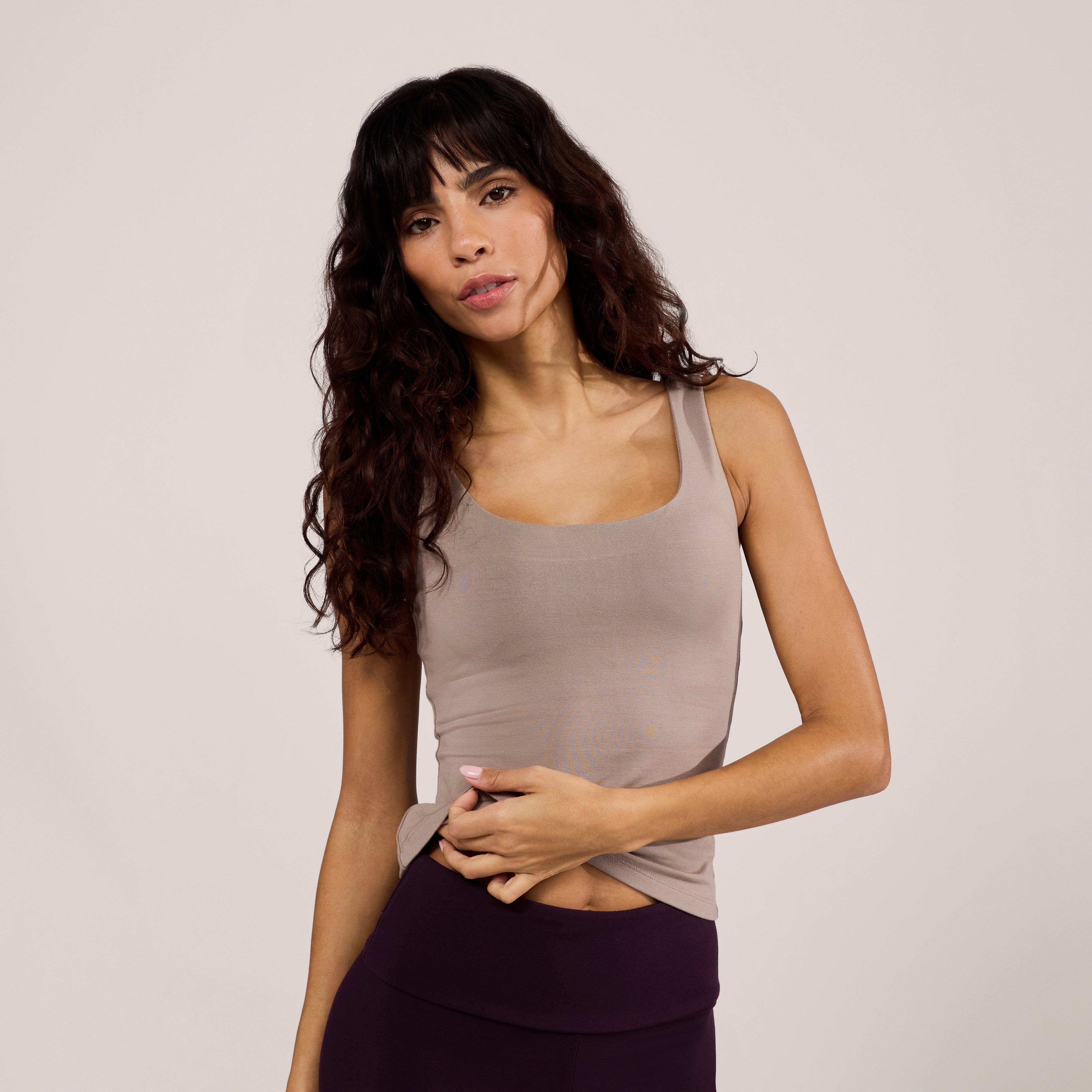 Leichtes Alltags-Tanktop – Stone