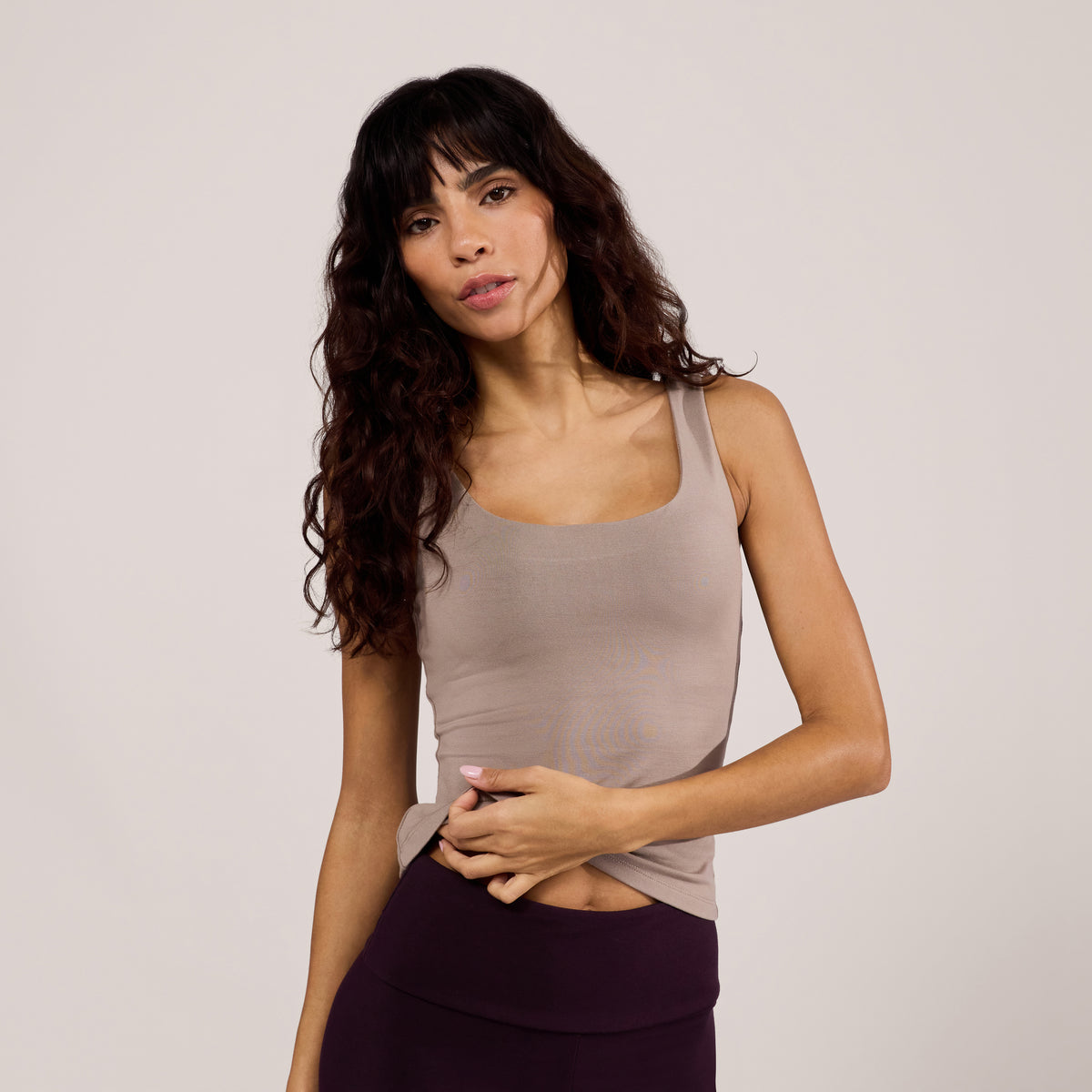 Leichtes Alltags-Tanktop – Stone