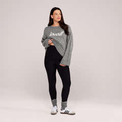 Umstands-Winter-Leggings für jeden Tag – Schwarz