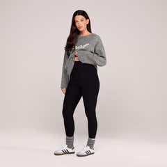 Umstands-Winter-Leggings für jeden Tag – Schwarz