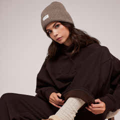 Winterhose mit weitem Bein – Black Coffee
