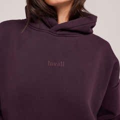 Schwerer Oversized Hoodie - Espressobraun