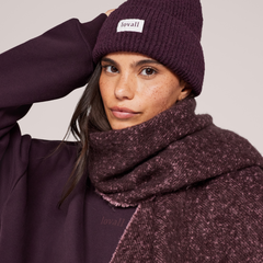 Schwerer Oversized Hoodie - Espressobraun