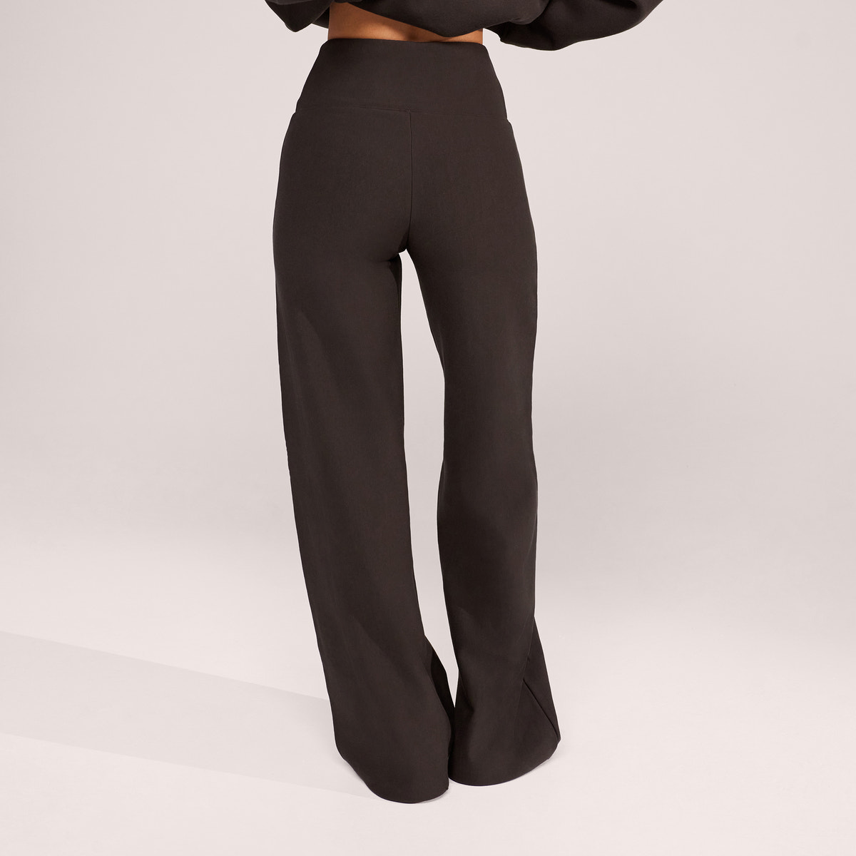 Winterhose mit weitem Bein – Black Coffee