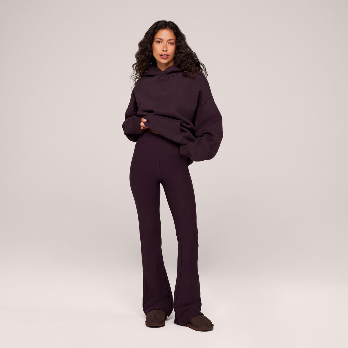 Winter Flare Leggings - Wein