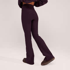 Winter Flare Leggings - Wein