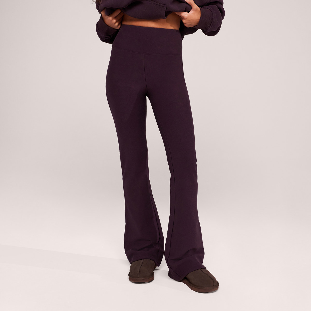Winter Flare Leggings - Wein