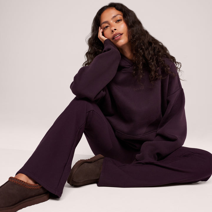 Winter Flare Leggings - Wein
