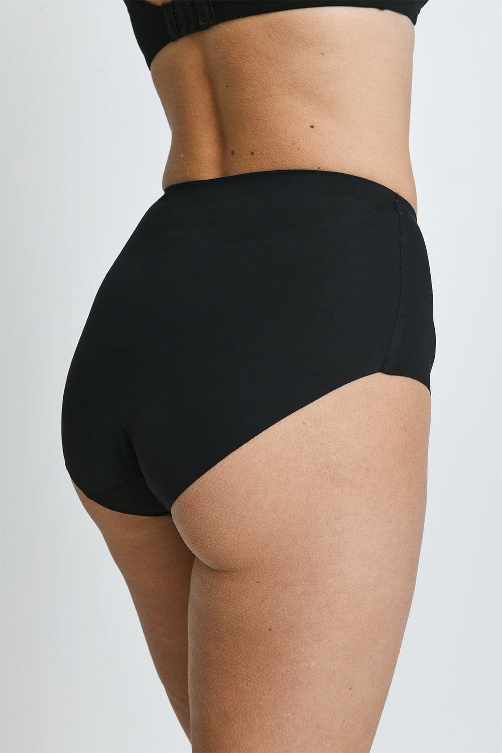 Hohem Bund Nahtlose Bedeckender 3-Er Pack - Schwarze