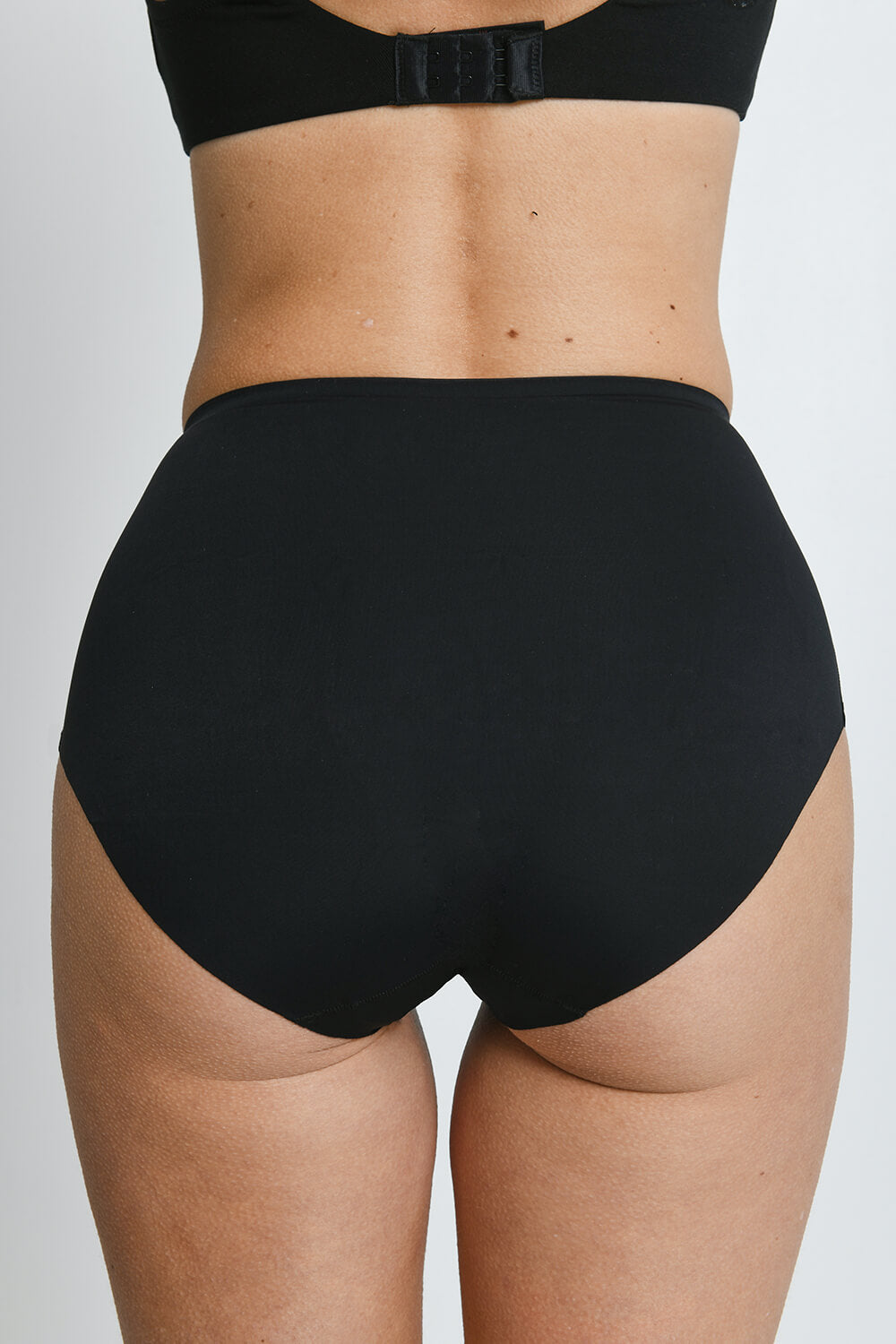 Hohem Bund Nahtlose Bedeckender 3-Er Pack - Schwarze