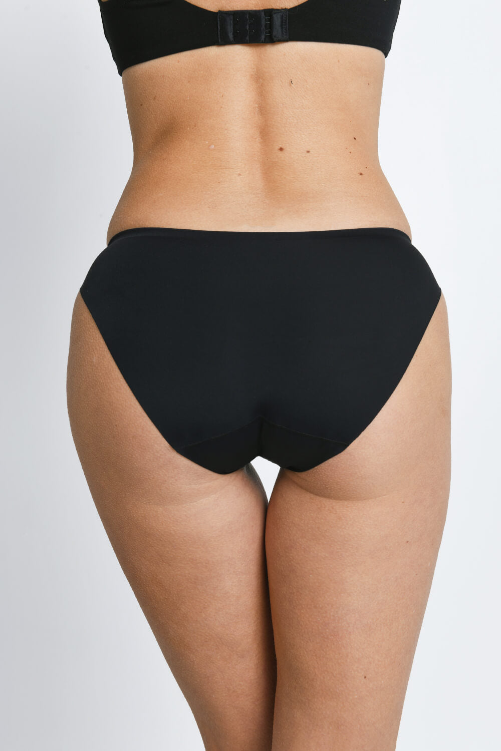 Baumwolle Bikini Unterhose 3-Er Pack - Schwarze