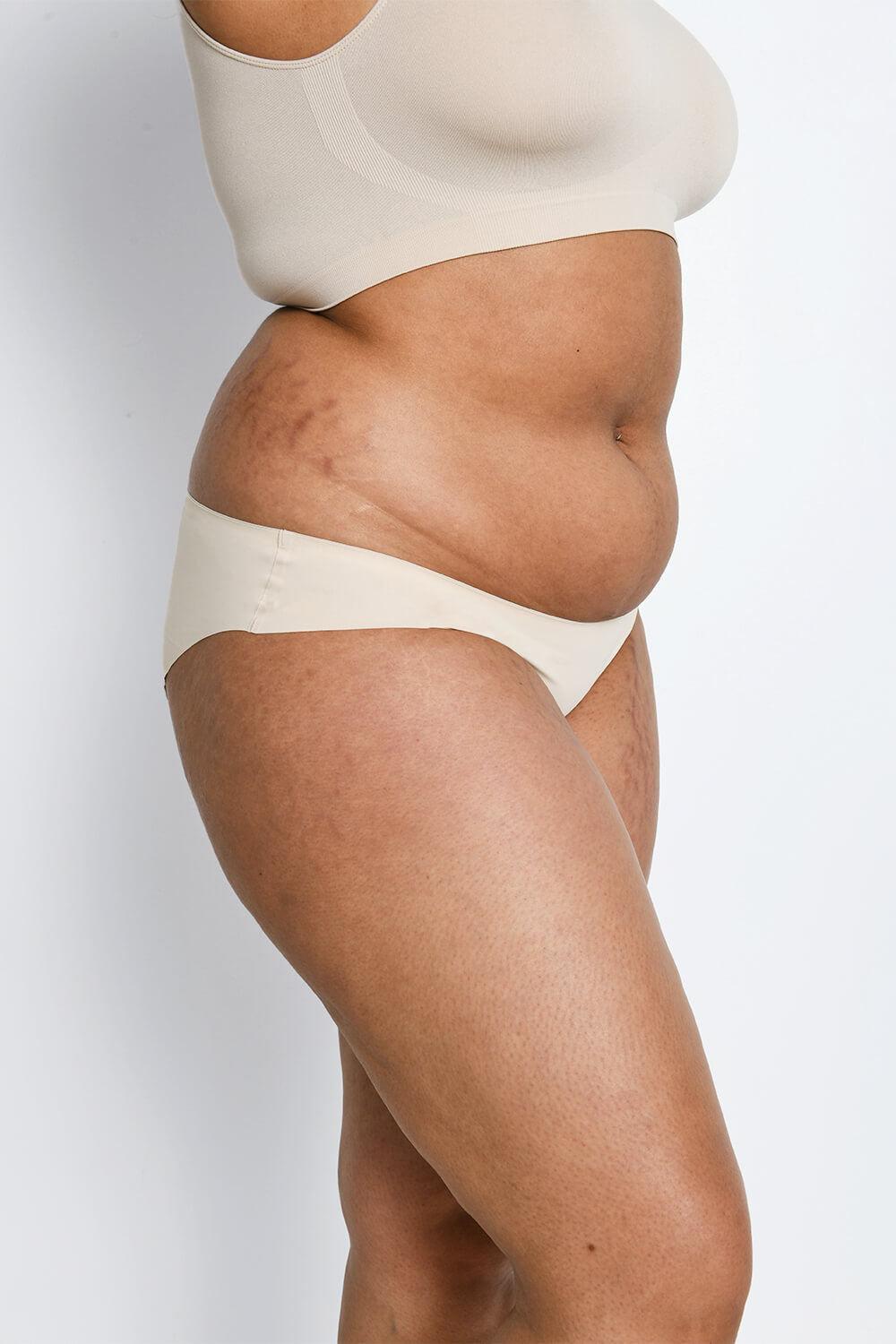 Kurve Nahtlose Brasilianische  Unterhose 3-Er Pack - Black