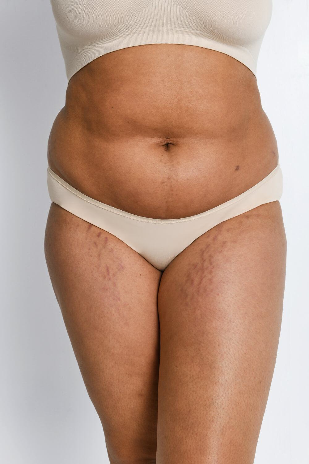 Kurve Baumwolle Brasilianische  Unterhose 3-Er Pack - Black