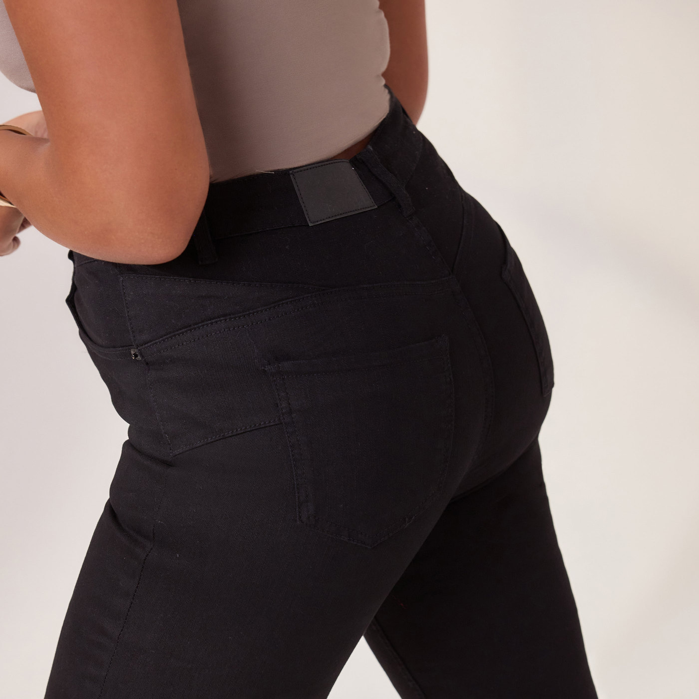 Lift & Shape Jeans Curvy - Black
