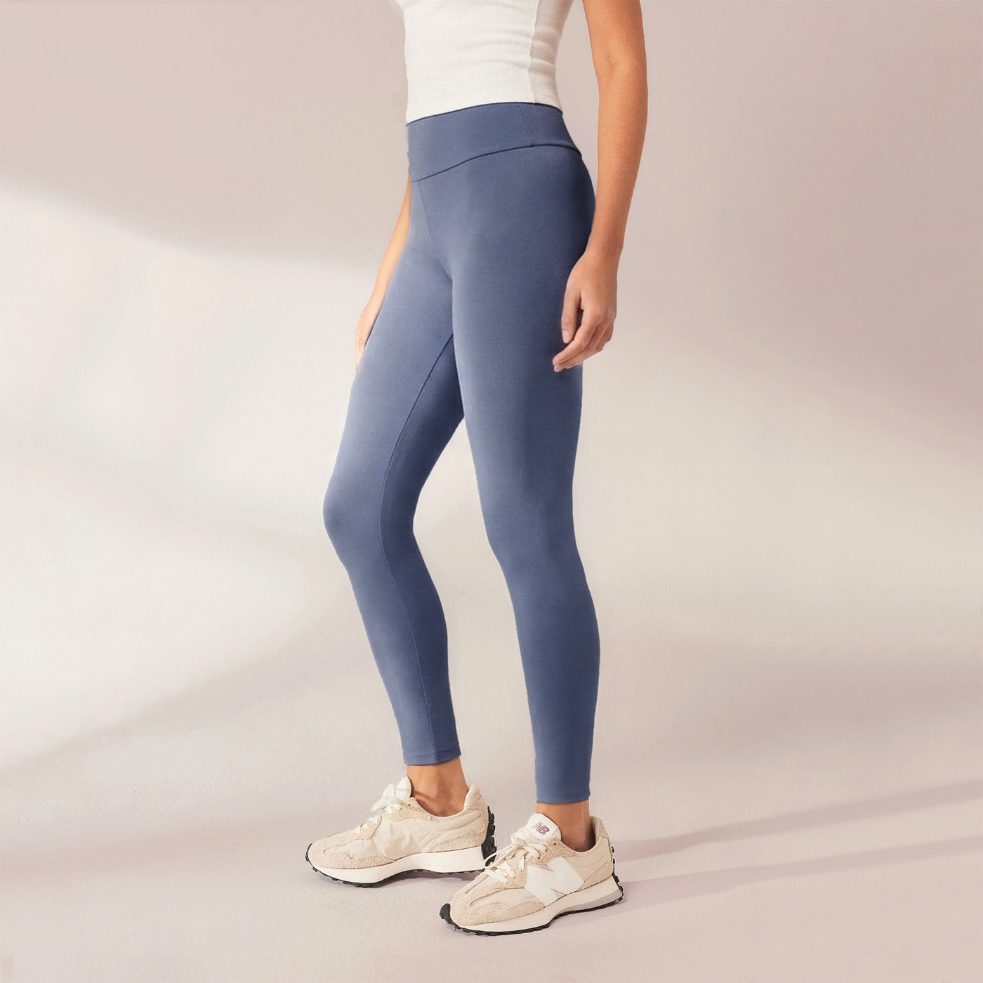 Alltägliche Leichte Leggings - Stahlblau