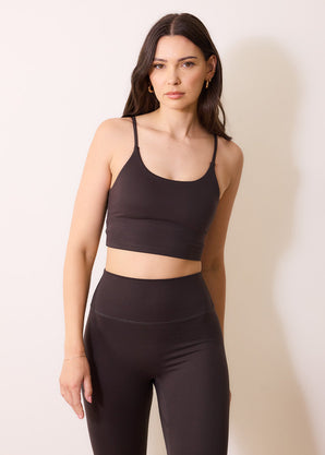 24/7 Revitalise High Waisted Leggings Curvy - Black Coffee