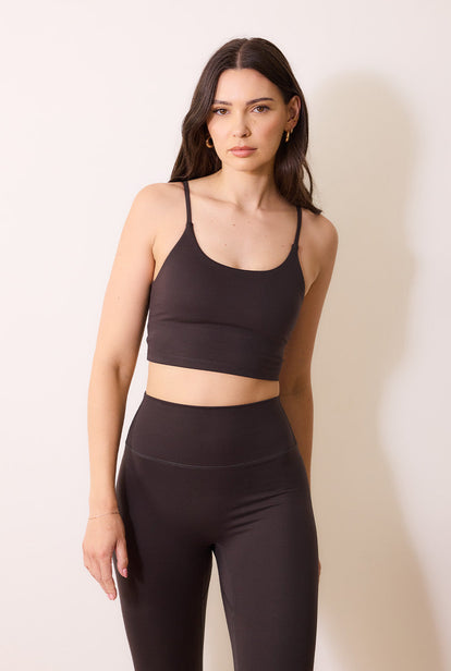 24/7 Revitalise 7/8 High Waisted Leggings Curvy - Black Coffee