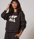 ALL SZN Übergröße Bio-Sweatshirt Style 1 - Black Coffee
