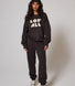 ALL SZN Bio-Jogger mit Bündchen Curvy - Black Coffee