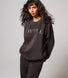 ALL SZN Übergröße Bio-Sweatshirt Style 4 - Black Coffee