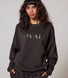 ALL SZN Übergröße Bio-Sweatshirt Style 4 - Black Coffee