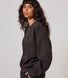 ALL SZN Übergröße Bio-Sweatshirt Style 4 - Black Coffee