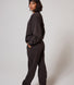 ALL SZN Bio-Jogger mit Bündchen - Black Coffee