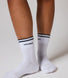 Gerippte Sport Socke - Navy Blau