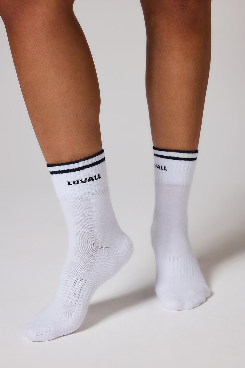 Gerippte Sportsocken - Vintage Navy