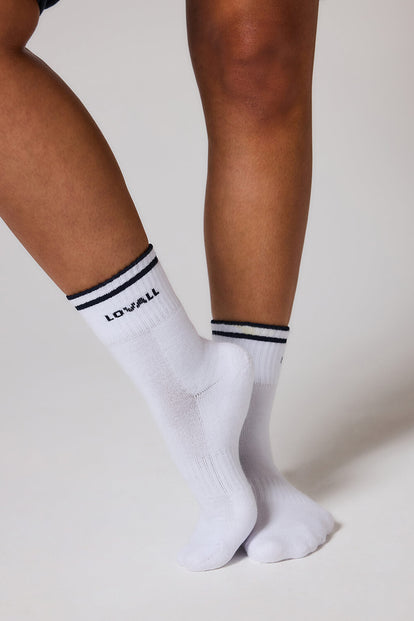 Gerippte Sport Socke - Vintage Navy