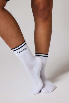 Gerippte Sportsocken - Vintage Navy