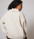 ALL SZN Übergröße 1/4 Zip Bio-Sweatshirt Curvy - Ecru