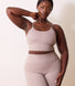 24/7 Revitalise 7/8 High Waisted Leggings Curvy - Clay