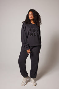 ALL SZN Bio-Jogger mit Bündchenr Curvy - Shadow