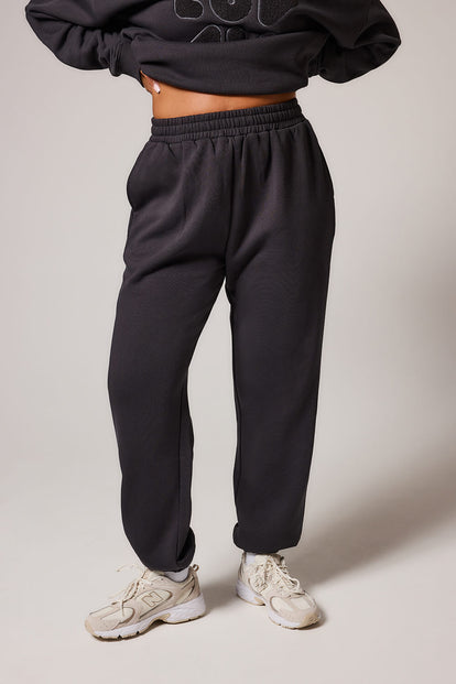 ALL SZN Bio-Jogger mit Bündchenr Curvy - Shadow