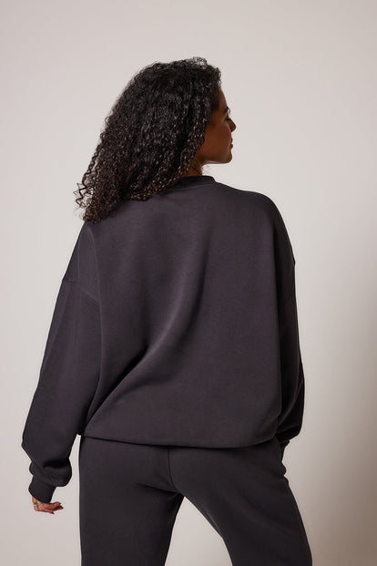 ALL SZN Übergröße Bio-Sweatshirt Curvy Style 1 - Shadow