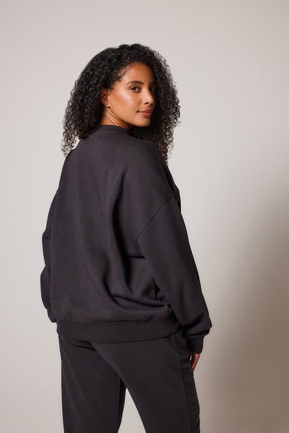 ALL SZN Übergröße Bio-Sweatshirt Curvy Style 1 - Shadow