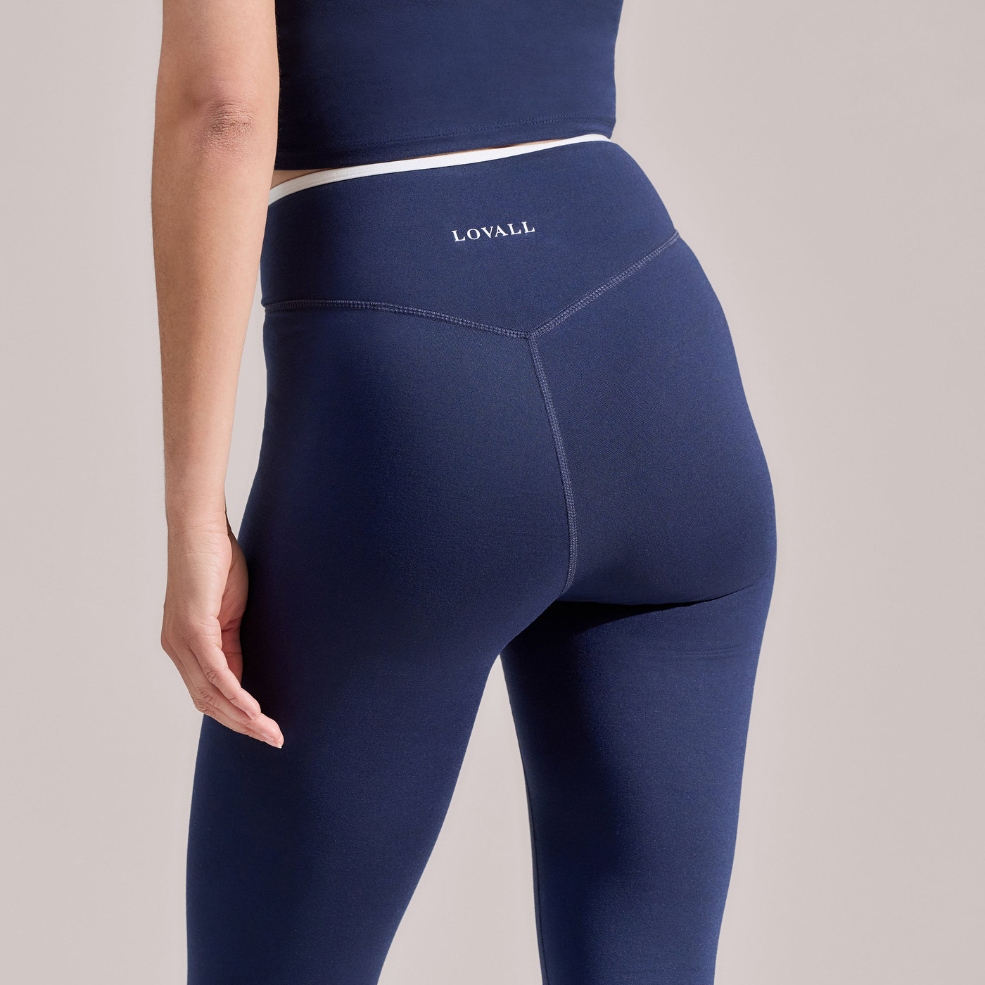 Ultimate Everyday Wrap Waist Leggings - Navy
