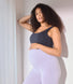 Maternity Lightweight Flare Leggings - Light Grey Marl
