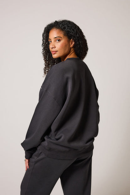 ALL SZN Übergröße Bio-Sweatshirt Curvy Style 3 - Shadow