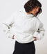 Schwergewicht Übergrößes Hoodie Curvy - Light Grey Marl