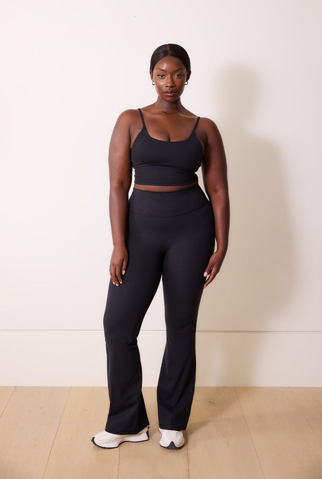 24/7 Revitalise Schlaghose Leggings Curvy - Midnight Black