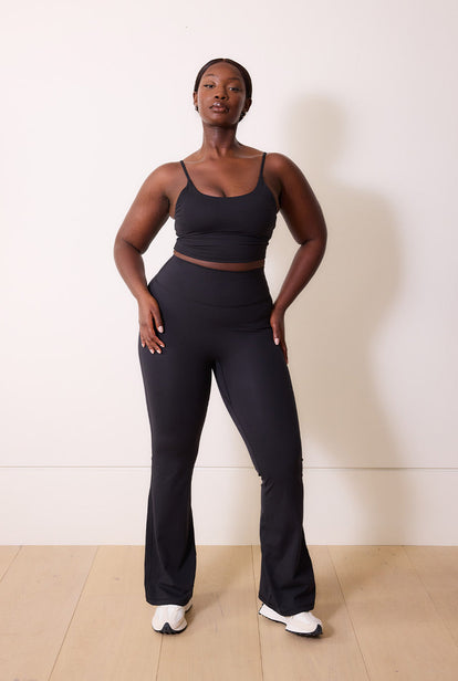 24/7 Revitalise Schlaghose Leggings Curvy - Midnight Black