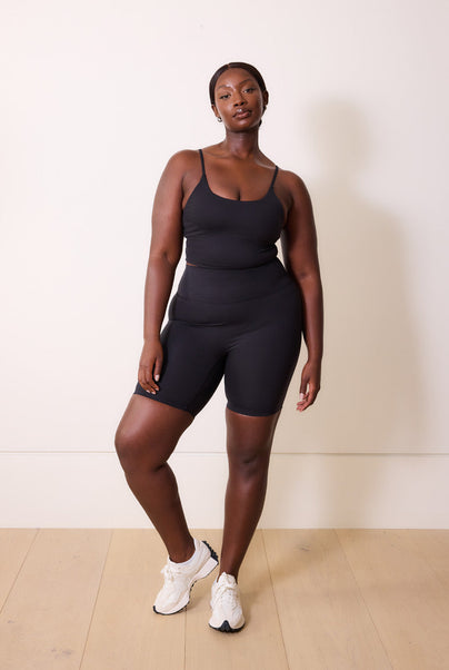 24/7 Revitalise Sport Bh Curvy - Midnight Black