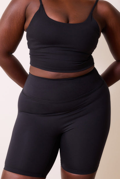 24/7 Revitalise Sport Bh Curvy - Midnight Black