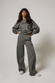 ALL SZN Bio-Jogger mit weitem Bein Curvy - Slate Green