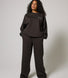 ALL SZN Übergröße Bio-Sweatshirt Curvy Style 3 - Black Coffee