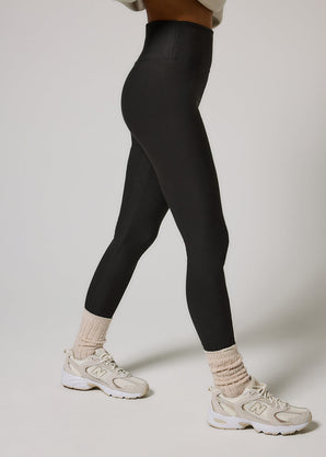 Winter Everyday High Waisted Leggings - Black Coffee