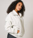 ALL SZN Übergröße 1/4 Zip Bio-Sweatshirt Curvy - Light Grey Marl
